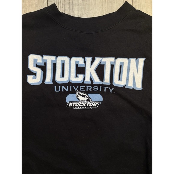 Vintage Stockton University Crewneck Sweatshirt Size S In Men - Picture 2 of 5